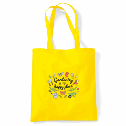 Gardening is my Happy Place Tote Bag - Image 25