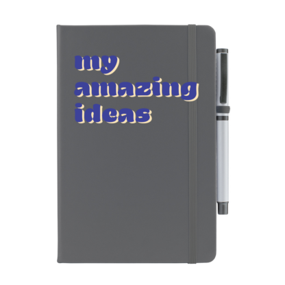 My Amazing Ideas Notebook with Pen - Image 5