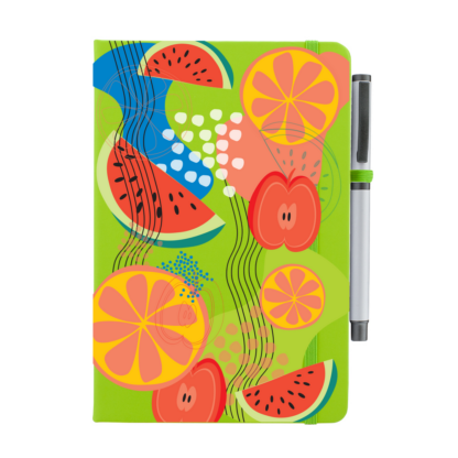 Fruits Notebook with Pen - Image 13