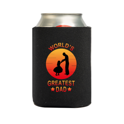 World's Greatest Dad Can Cooler Sleeve