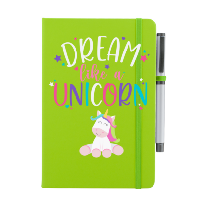 Dream Like a Unicorn Personalised Notebook with Pen - Image 13