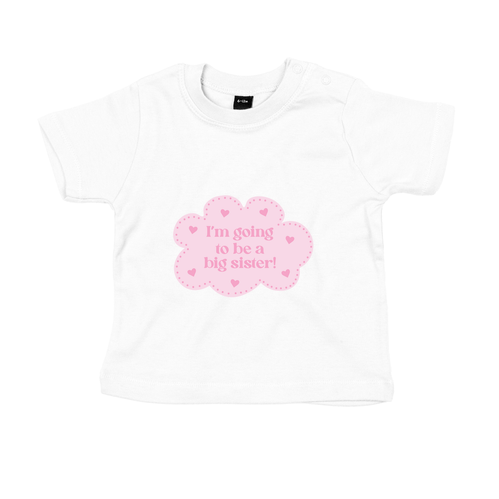 I'm Going To Be a Big Sister Baby/Toddler T-Shirt - Image 3