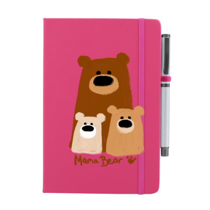 Mama Bear Personalised Notebook with Pen - Image 6