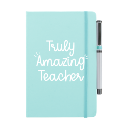 Truly Amazing Teacher Personalised Pen & Notebook Set - Image 3