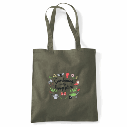 Gardening is my Happy Place Tote Bag - Image 31