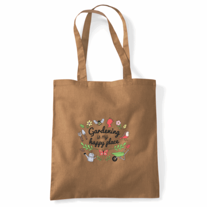 Gardening is my Happy Place Tote Bag - Image 37