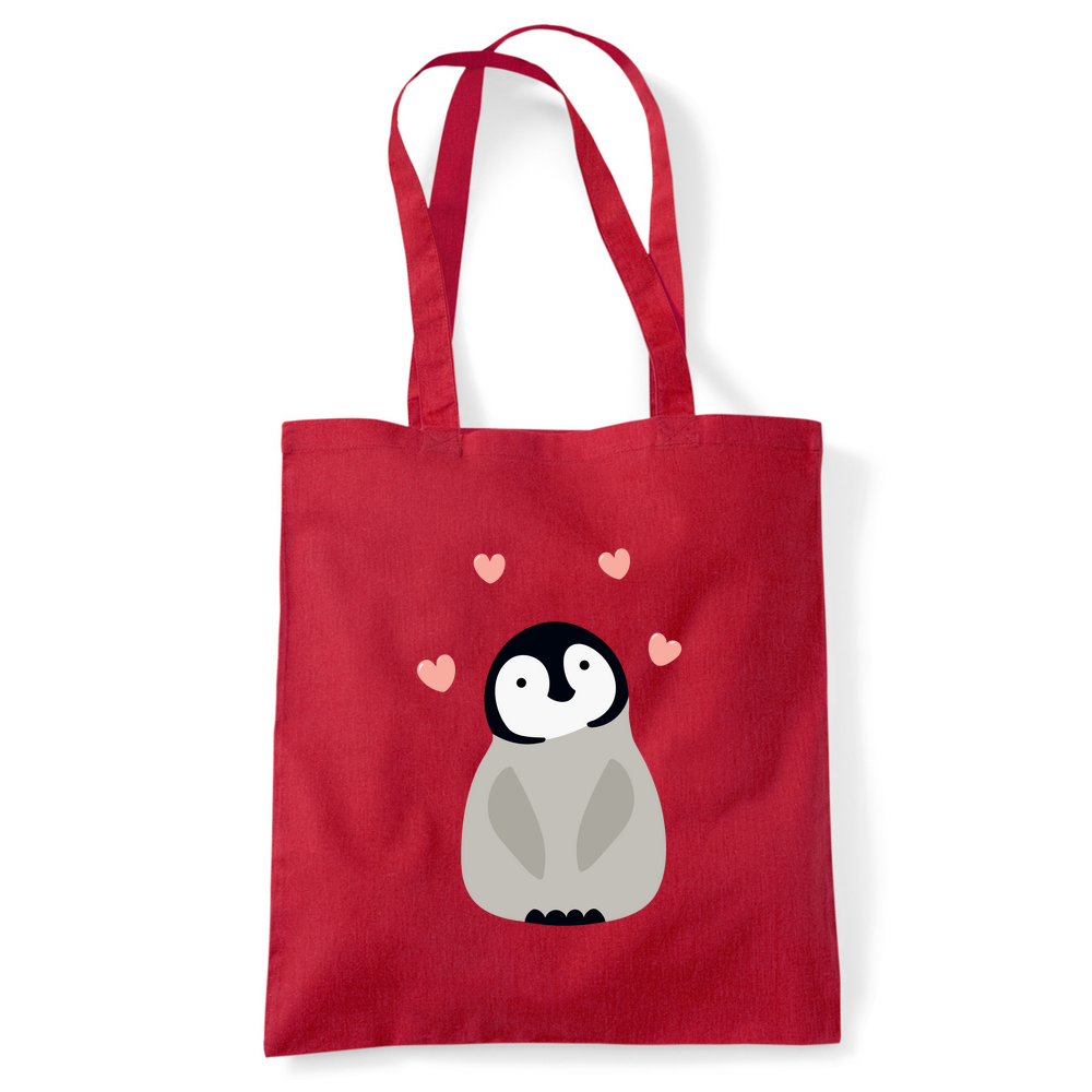 Penguin Organic Cotton Tote Bag - Image 29