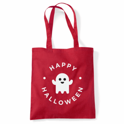 Happy Halloween Ghost Personalised Cotton Tote Bag - Image 10