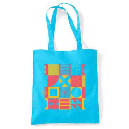 Square Patterns Tote Bag - Image 22