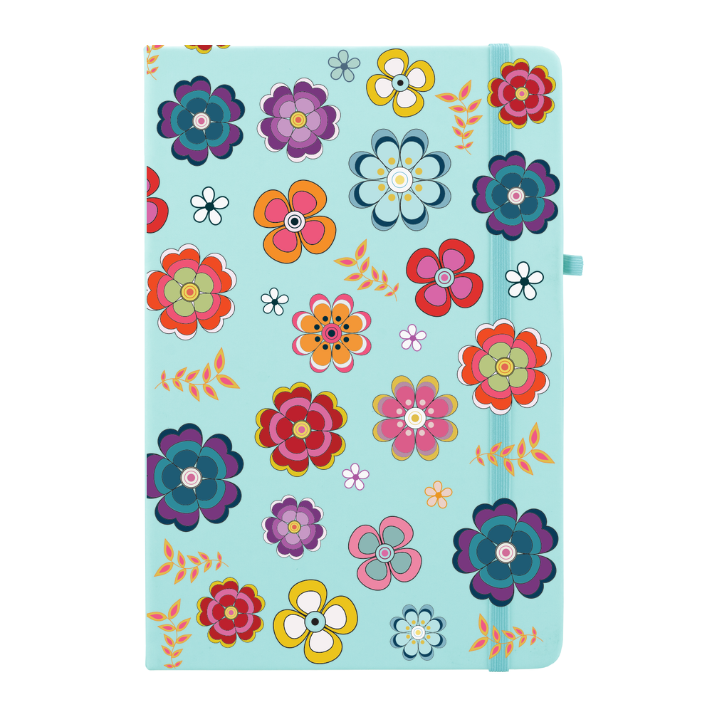 Floral Pattern Personalised Notebook - Image 2