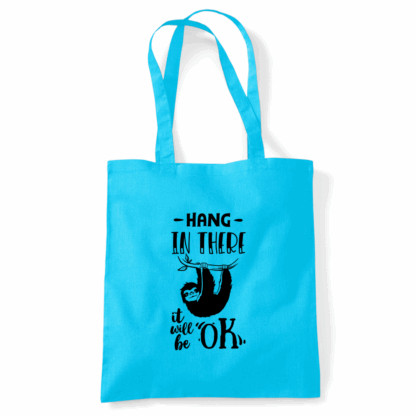 Hang In There Sloth Tote Bag - Image 22