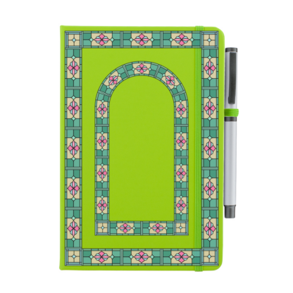 Art Deco Personalised Notebook with Pen - Image 13