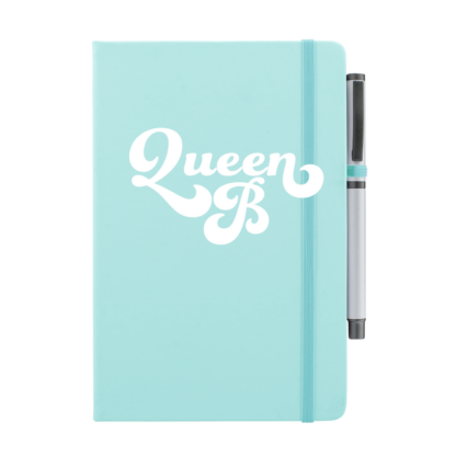 Queen B Personalised Notebook with Pen - Image 13