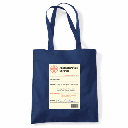 Coffee Prescription Personalised Tote Bag - Image 5