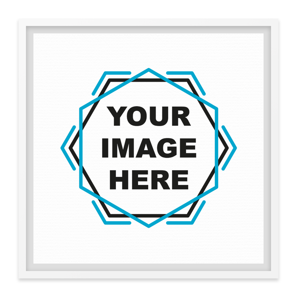 Custom White Framed Canvas - Square - Image 4