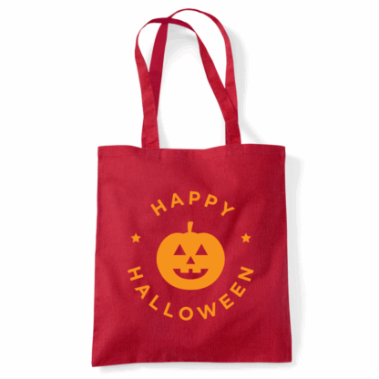 Happy Halloween Pumpkin Personalised Tote Bag - Image 13