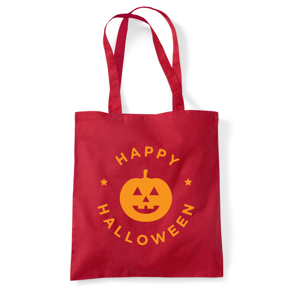 Happy Halloween Pumpkin Personalised Tote Bag - Image 13