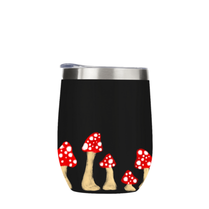 Toadstools Metal Drinks Tumbler