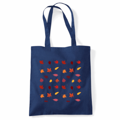 Autumn Leaves Cotton Tote Bag - Image 6