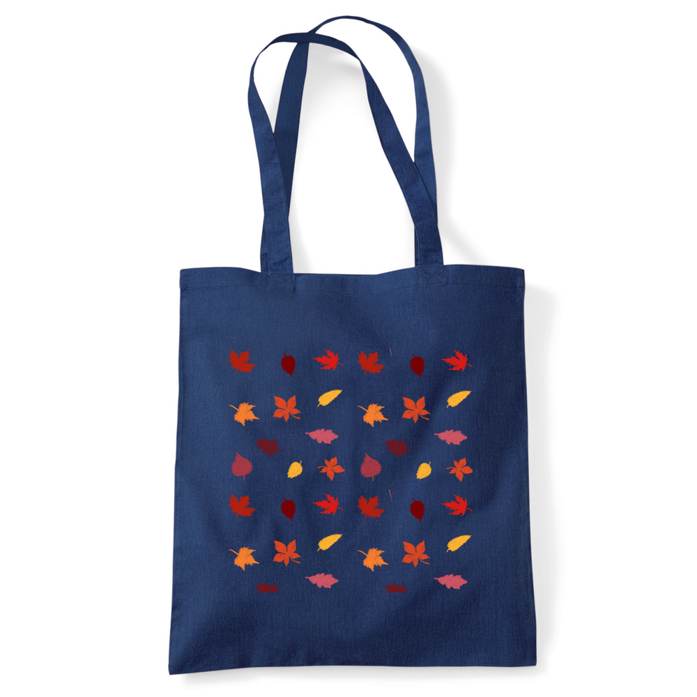 Autumn Leaves Cotton Tote Bag - Image 6
