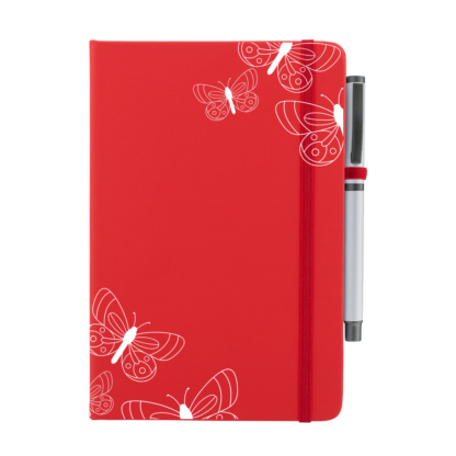 Butterflies Outlines Personalised Notebook with Pen - Image 8