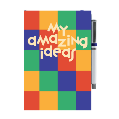 My Amazing Ideas Personalised Notebook with Pen - Image 6