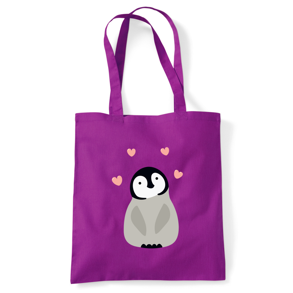 Penguin Organic Cotton Tote Bag - Image 20