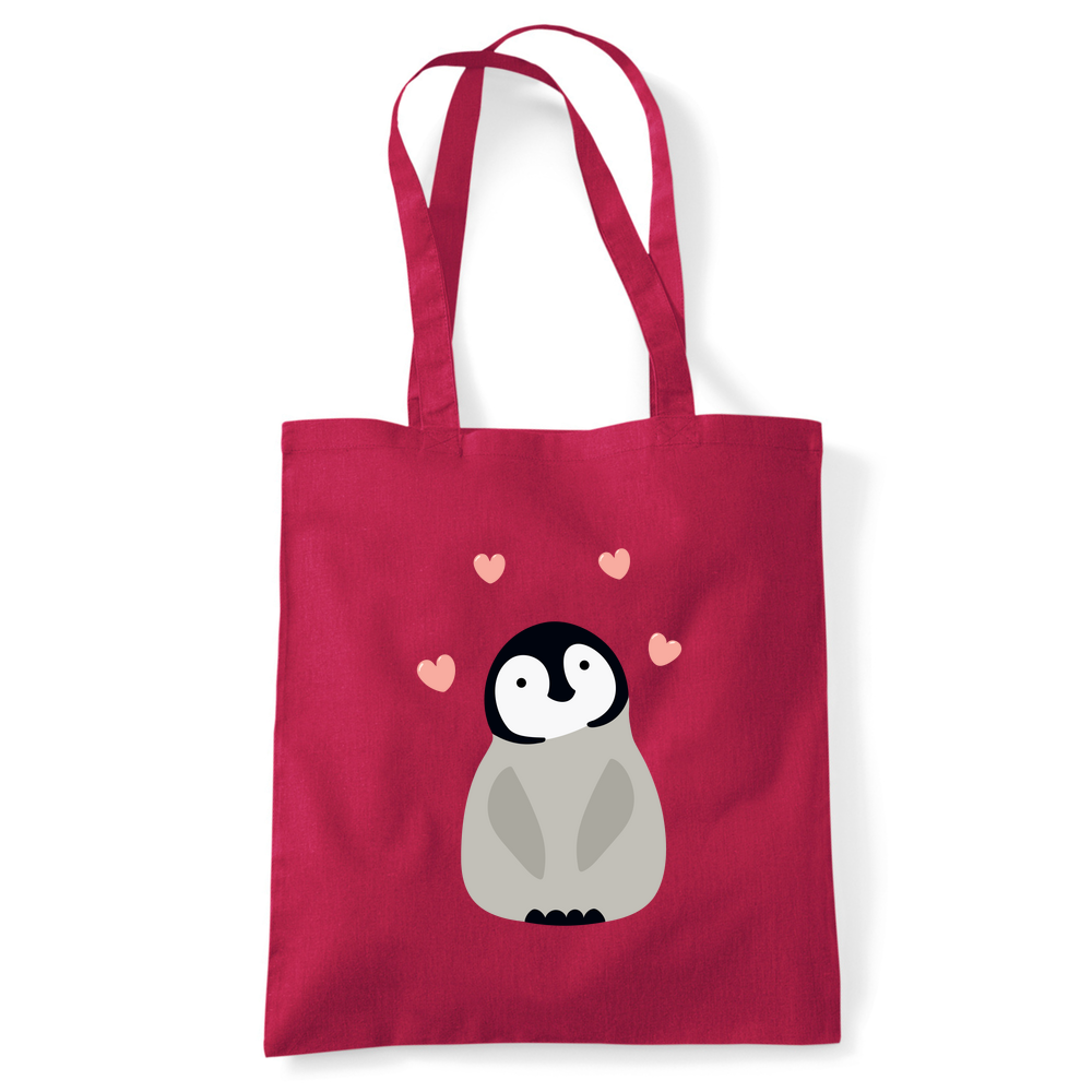 Penguin Organic Cotton Tote Bag - Image 28