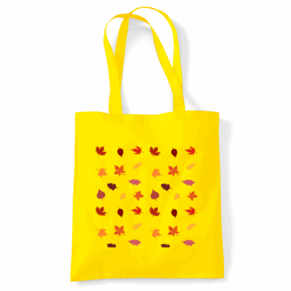 Autumn Leaves Cotton Tote Bag - Image 36