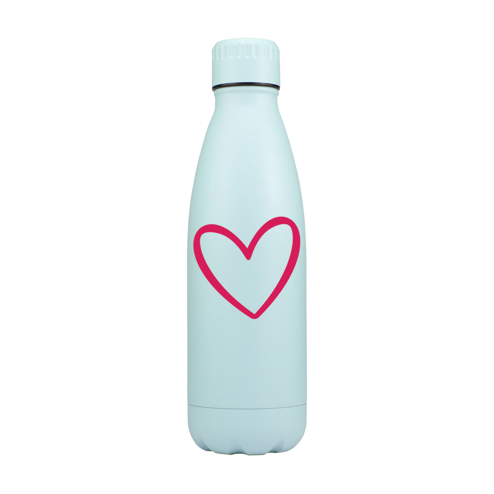 Heart Outline Personalised Metal Bottle - Image 4
