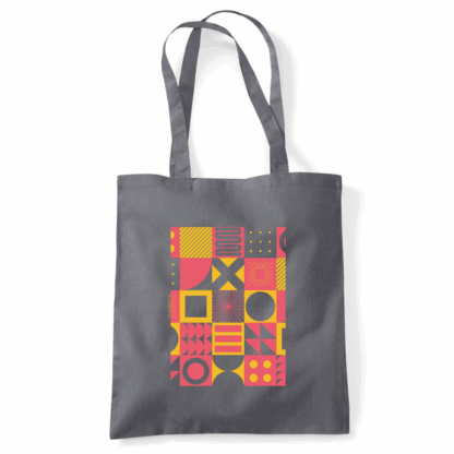 Square Patterns Tote Bag - Image 17