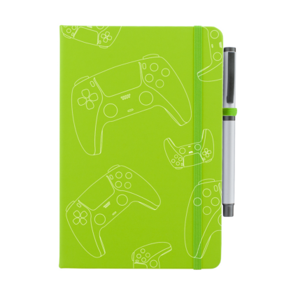 Game Controllers Personalised Notebook with Pen - Image 12