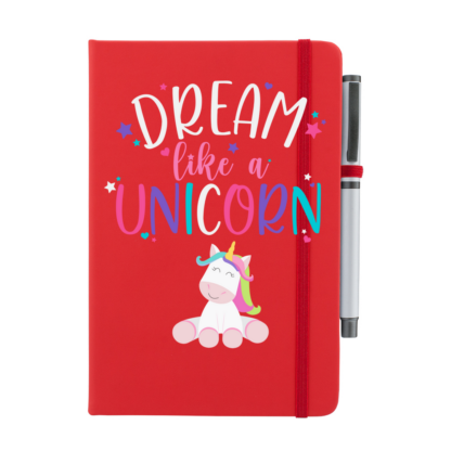 Dream Like a Unicorn Personalised Notebook with Pen - Image 9