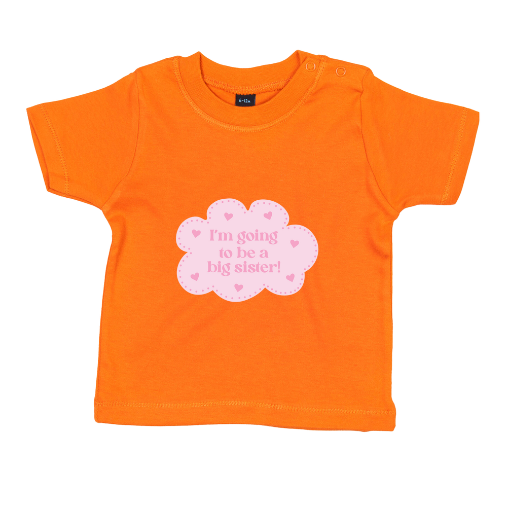 I'm Going To Be a Big Sister Baby/Toddler T-Shirt - Image 5