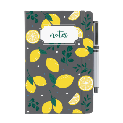 Lemons Notebook with Pen - Image 5