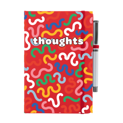 Thoughts Squiggles Notebook with Pen - Image 8