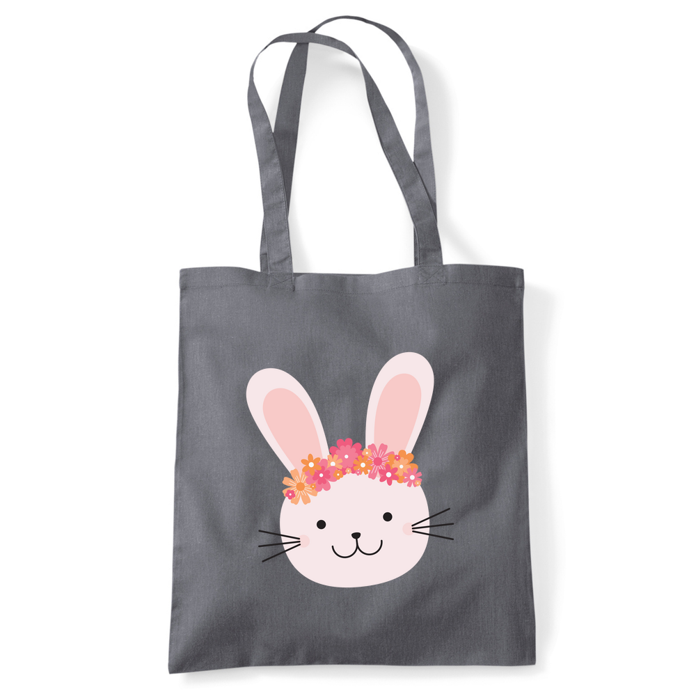 Rabbit Organic Cotton Tote Bag - Image 7