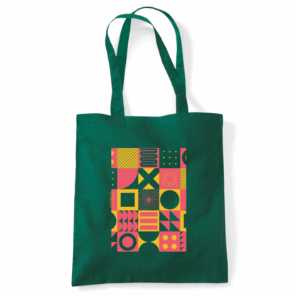 Square Patterns Tote Bag - Image 41