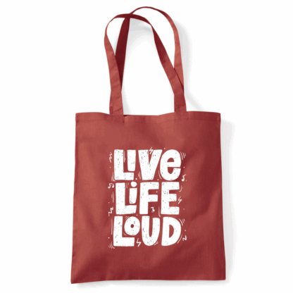 Live Life Loud Tote Bag - Image 47