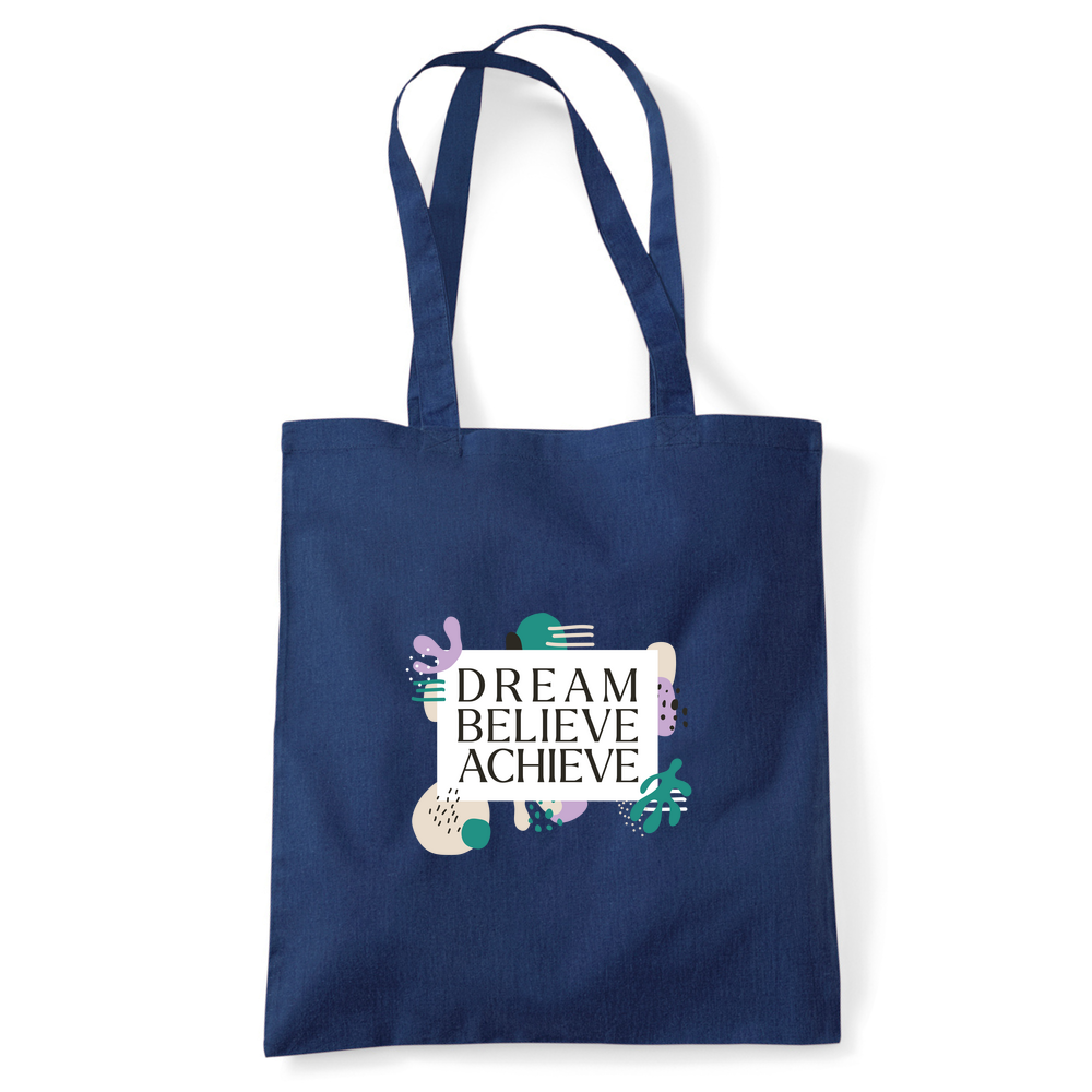 Dream Believe Achieve Tote Bag - Image 4