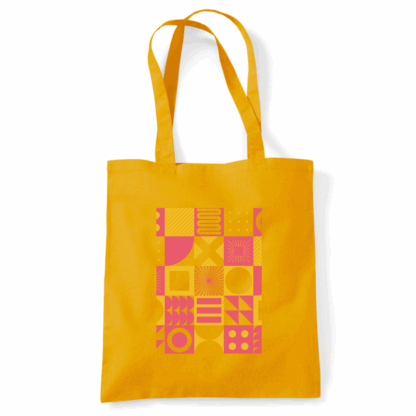 Square Patterns Tote Bag - Image 35