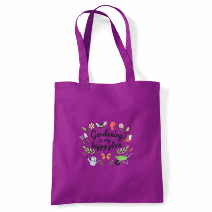 Gardening is my Happy Place Tote Bag - Image 14