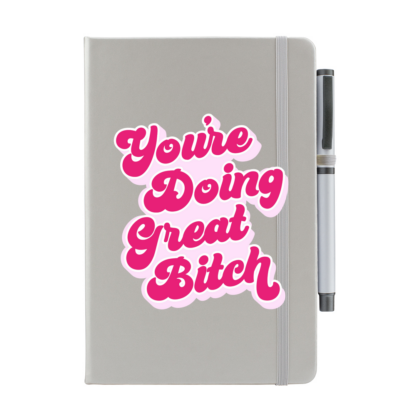 You're Doing Great Bitch Personalised Notebook with Pen - Image 12