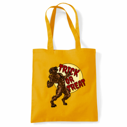 Trick or Treat Werewolf Personalised Tote Bag - Image 35