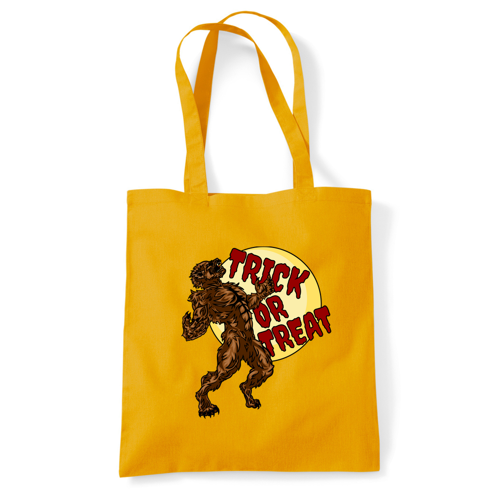 Trick or Treat Werewolf Personalised Tote Bag - Image 35