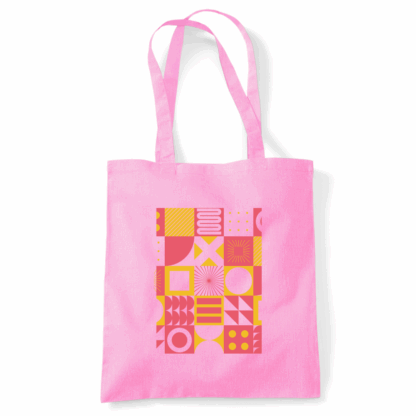 Square Patterns Tote Bag - Image 28
