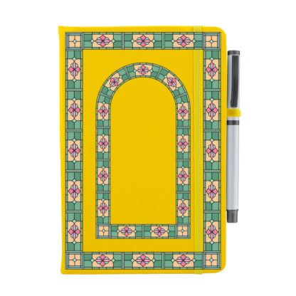 Art Deco Personalised Notebook with Pen - Image 11