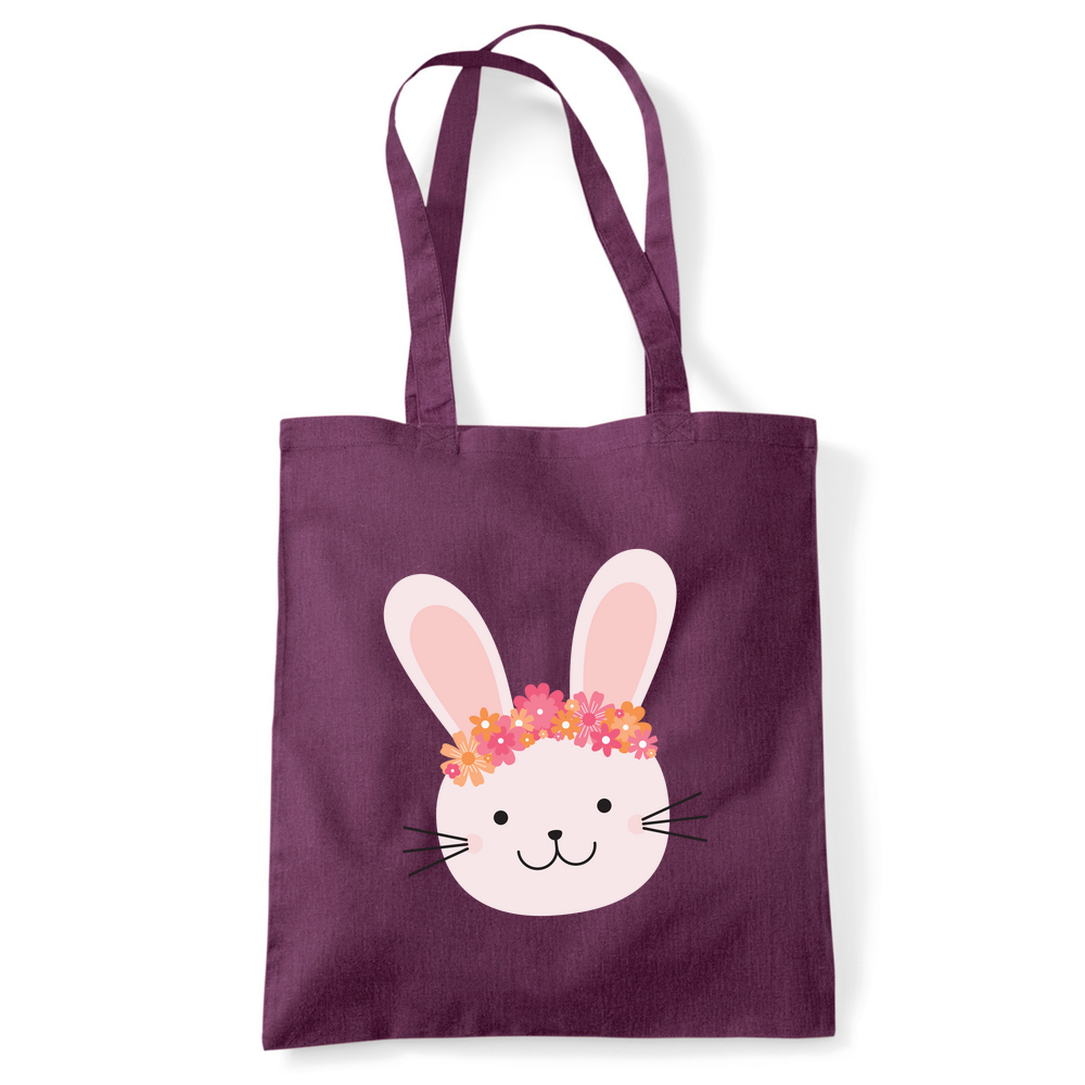 Rabbit Organic Cotton Tote Bag - Image 26