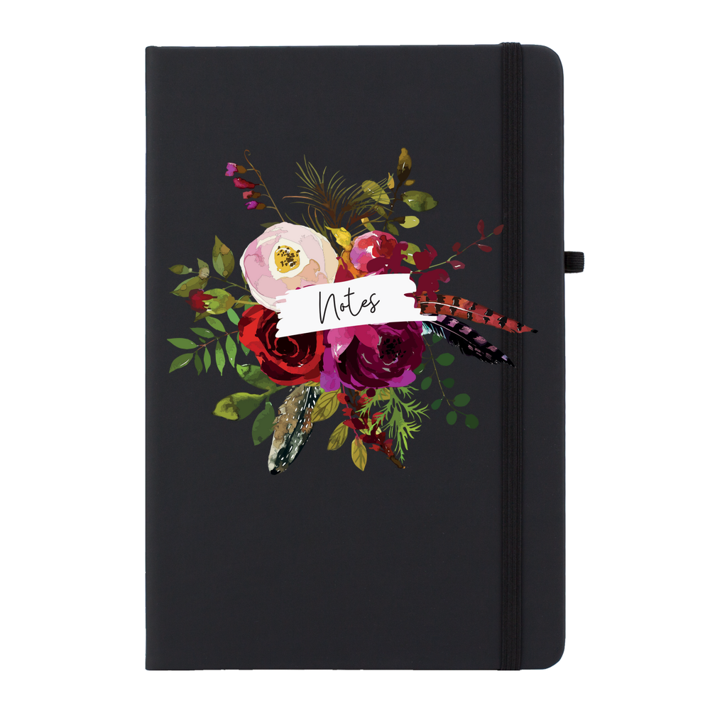 Notes Floral Bouquet Personalised Notebook - Image 9