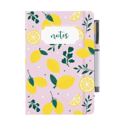 Lemons Notebook with Pen - Image 11